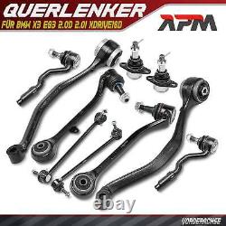 10x Kit Bras de Suspension avant Gauche Droite pour BMW X3 E83 2.0d 2.0i