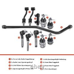 11x Kit Bras de Suspension Avant Gauche Droite pour Jeep Cherokee XJ 2.5 4.0L