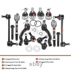 12x Kit Bras de Suspension Avant Arrière pour Nissan NP300 Navara D40 Pathfinder