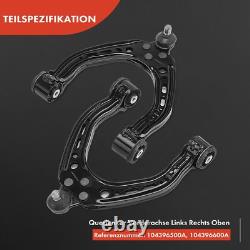 12x Kit Bras de Suspension Avant Gauche Droite pour Tesla Modèle S 5YJS 60 70 85