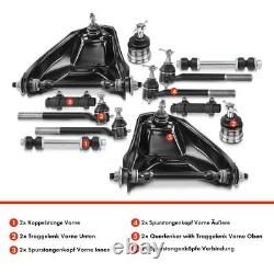 12x Kit Bras de Suspension Avant Intérieur Extérieur pour Chevrolet Blazer S10