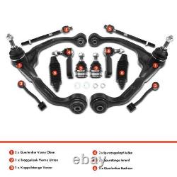 12x Kit Bras de Suspension de Roue Avant, L+R pour Jeep Cherokee Kk Dodge Nitro