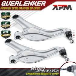 2X Bras De Suspension Avant Droit Et Gauche Pour Renault Clio III 3