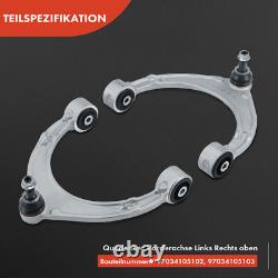 2X Bras De Suspension Avant Gauche Droite Haut Pour Porsche Panamera 970