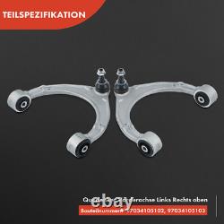 2X Bras De Suspension Avant Gauche Droite Haut Pour Porsche Panamera 970