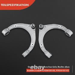 2X Bras De Suspension Avant Gauche Droite Haut Pour Porsche Panamera 970