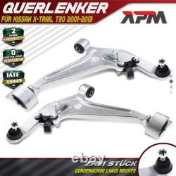 2X Bras De Suspension Avant Gauche Droite Pour NISSAN X-TRAIL T30 2001-2013