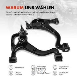 2X Bras De Suspension Avant Inférieur Pour Land Rover Range III L322 Sport L320