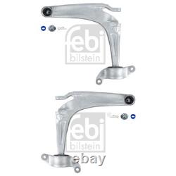 2X FEBI Bras De Suspension Avant Compatible Avec HONDA CIVIC Gauche + Droite