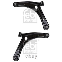 2X Febi Bilstein Jeu De Bras De Suspension Inférieur Avant Gauche/Droite