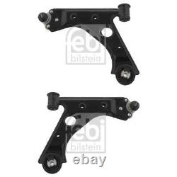2X Febi Kit Bras de Suspension Inférieure Avant Pour Abarth Grande Punto Alfa