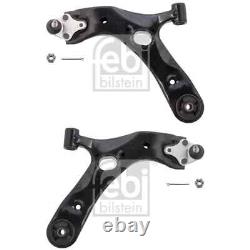2X Febi Kit Bras de Suspension Inférieure Avant Pour Toyota Auris Corolla Mirai