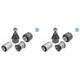 2x Meyle Kit De Réparation Bras Suspension Avant à Gauche + Droite Pour Vw