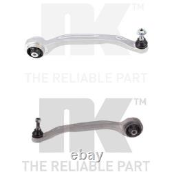 2X NK Kit Bras de Suspension Avant Droite Extérieur Dessous Derrière Gauche Pour