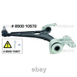 2X TRISCAN Kit Bras de Suspension Avant à Gauche + à Droite Convient pour
