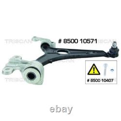 2X TRISCAN Kit Bras de Suspension Avant à Gauche + à Droite Convient pour