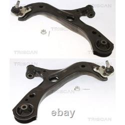 2X TRISCAN Kit Bras de Suspension Avant à Gauche + en Bas A Droite Convient pour