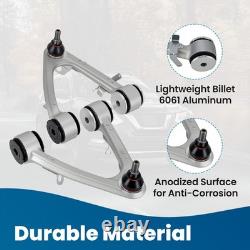 2pcs Bras De Suspension Avant En Aluminium For Maserati Quattroporte Granturismo