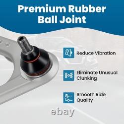 2pcs Bras De Suspension Avant En Aluminium For Maserati Quattroporte Granturismo