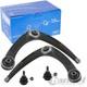 2xskf Bras + Rotule De Suspension Avant Convient Pour Citroen Berlingo C4
