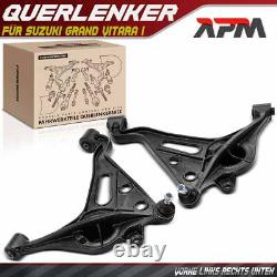 2x Bras Oscillant Rotule de Suspension Kit Avant à Gauche en Bas A Droite pour