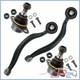 2x Bras + Rotule De Suspension Avant Supérieur Gauche Droit Pour Bmw X5 E53
