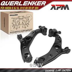 2x Bras de Commande Avec Rotule Suspension Avant / L+R Dessous pour Mazda 6 GJ