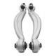 2x Bras De Suspension Avant Gauche Droit Inf&eacute;rieur Pour Mercedes-benz C W204 Amg