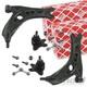 2x Febi Bras De Commande + Rotule Suspension Avant Pour Skoda Fabia 1 2 Roomster