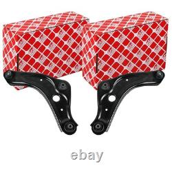 2x Febi Kit Bras de Suspension Extérieur Dessous Avant Convient pour Nissan