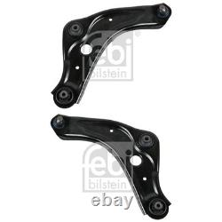 2x Febi Kit Bras de Suspension Extérieur Dessous Avant Convient pour Nissan
