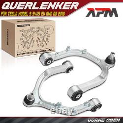 2x Kit Bras de Suspension Avant Haut Gauche Droite pour Tesla Modèle 3 5YJ3 Ev