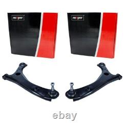 2x MAXGEAR Bras de Suspension en Bas avant à Gauche + Droite Convient pour