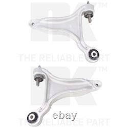 2x NK Kit Bras de Suspension Avant à Gauche + Droite Dessous Extérieur Convient