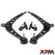 2x Triangle Bras De Suspension + 2x Rotule Avant Gauche Droit Pour Bmw E46 325xi