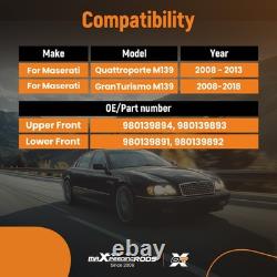 4 Bras De Suspension Avant Gauche Et Droit For Maserati Quattroporte Granturismo