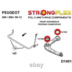 4 x Silentbloc bras suspension avant pour Citroën C4 C4 Picasso/Grand Picasso
