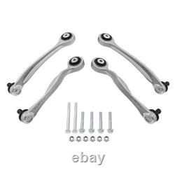 4pcs Kit Bras De Suspension Avant + 2pcs Ensembles D'essieux CV For Audi A4