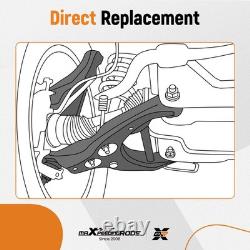 4pcs Kit Bras De Suspension Avant + 2pcs Ensembles D'essieux CV For Audi A4