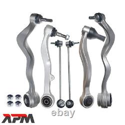 4x Bras de Suspension + 2x Barre de Liaison Avant Gauche Droit pour BMW 5er E60