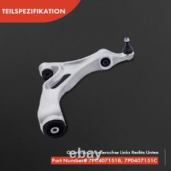 4x Bras de Suspension Avant Gauche Droite Pour Audi Q7 4LB Porsche Cayenne 92A
