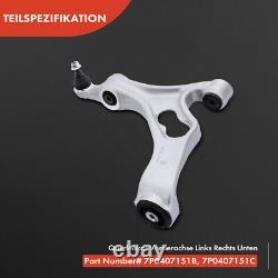 4x Bras de Suspension Avant Gauche Droite Pour Audi Q7 4LB Porsche Cayenne 92A