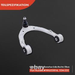4x Bras de Suspension Avant Gauche Droite Pour Audi Q7 4LB Porsche Cayenne 92A