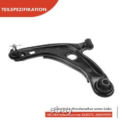 4x Kit Bras de Suspension Avant Bas pour Subaru Trezia Toyota Urbain Yaris