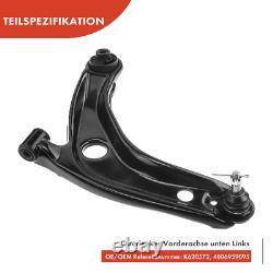 4x Kit Bras de Suspension Avant Bas pour Subaru Trezia Toyota Urbain Yaris