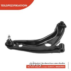 4x Kit Bras de Suspension Avant Bas pour Subaru Trezia Toyota Urbain Yaris