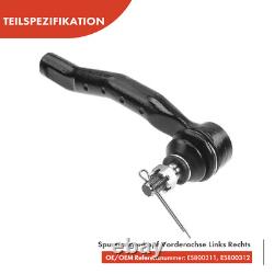 4x Kit Bras de Suspension Avant Bas pour Subaru Trezia Toyota Urbain Yaris