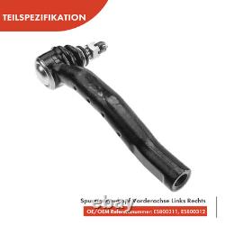 4x Kit Bras de Suspension Avant Bas pour Subaru Trezia Toyota Urbain Yaris