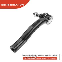 4x Kit Bras de Suspension Avant Bas pour Subaru Trezia Toyota Urbain Yaris