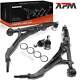 4x Kit Bras De Suspension Avant Pour Honda Crx Iii Eg Eh V Vi Ej Mb Mc 1.3l